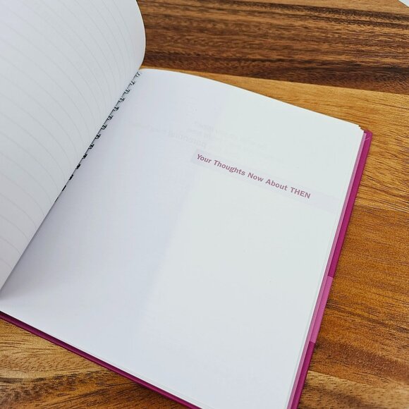 Journal Between Me and You Daughter Blank Spiral Bound Question Pink 2007 Unused - Picture 6 of 8